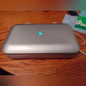 PhoneSoap 3 UV Cell Phone Sanitizer & Dual Universal Cell Phone Charger Box